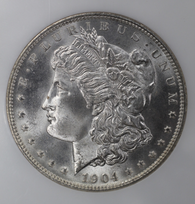 1904-O MORGAN DOLLAR $1 NGC MS66 (PQ031)