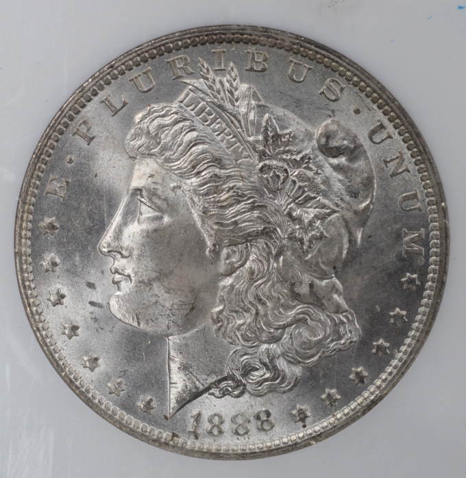 1888-O MORGAN DOLLAR $1 NGC MS65 (PQ032)