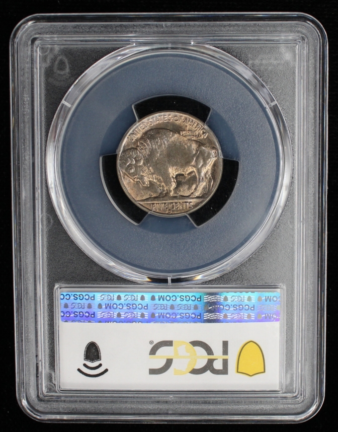 1937-D BUFFALO NICKEL 5C PCGS MS66 (PQ043)