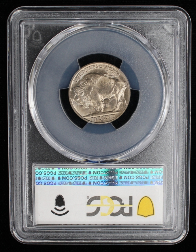 1938-D BUFFALO NICKEL 5C PCGS MS66 (PQ044)