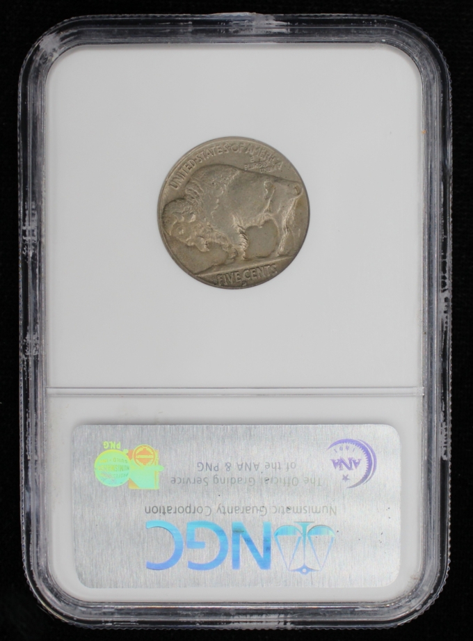 1914-D BUFFALO NICKEL 5C NGC AU55 SEMI KEY DATE (PQ047)