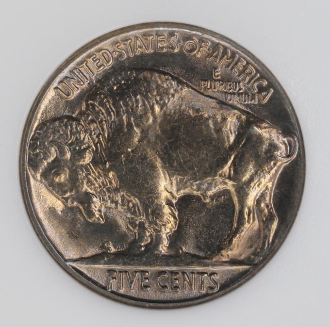 1934 BUFFALO NICKEL 5C NGC MS64 - OLD FATTY HOLDER (PQ046)
