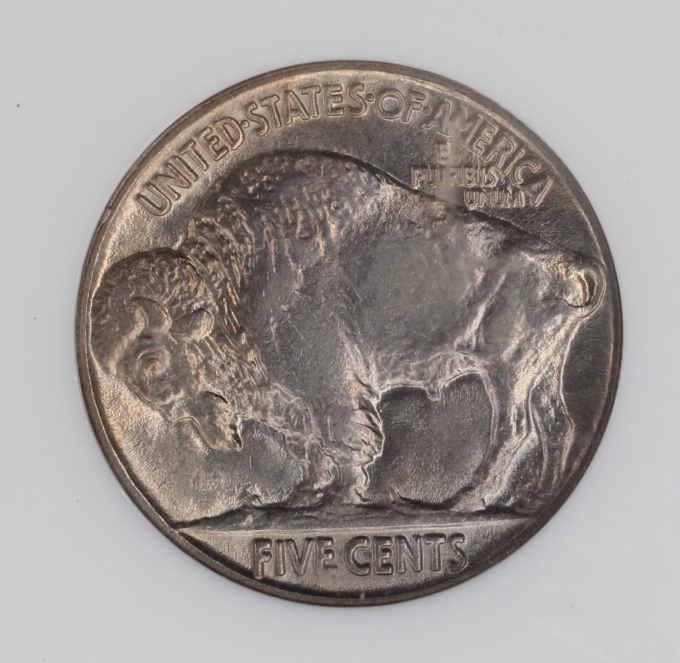 1916 BUFFALO NICKEL 5C NGC MS64 (PQ048)
