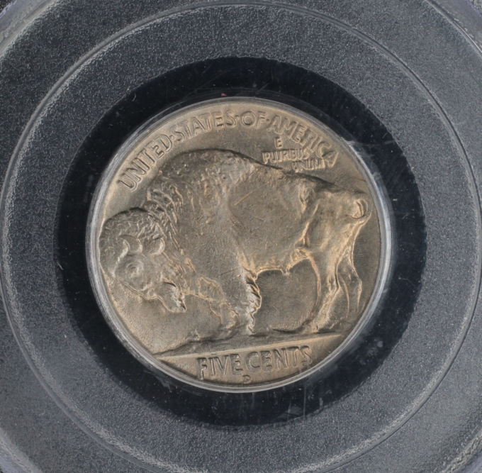 1928-D BUFFALO NICKEL 5C PCGS MS64 (PQ054)
