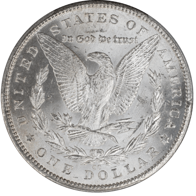 1884-CC MORGAN DOLLAR $1 PCGS MS65 (PQ055)