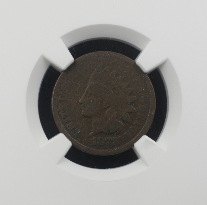 1877 INDIAN HEAD CENT 1C NGC G4 BN KEY DATE! (PQ026)