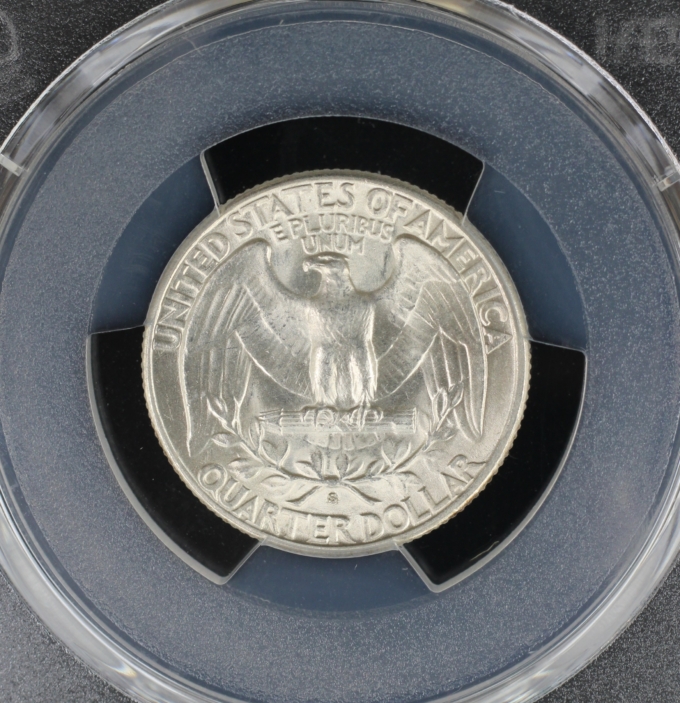 1936-S WASHINGTON QUARTER 25C PCGS MS63 (PQ028)