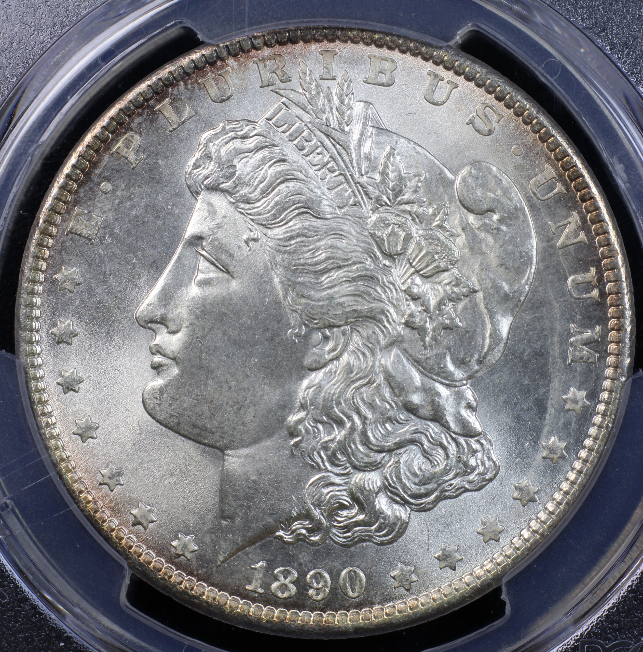1890 MORGAN DOLLAR $1 PCGS MS66 POP 12+1! (PQ534)